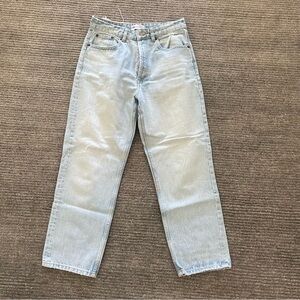 Light Blue Zara women’s Straight Fit Jeans size 6 (EUR 38)